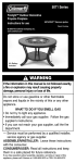 Coleman 5071 Series User's Manual
