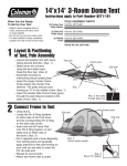 Coleman 14'x14' User's Manual