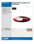 COBY electronic MP345-IG User's Manual