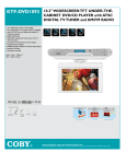 COBY electronic KTF-DVD1093 User's Manual