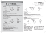 COBY electronic DX-WLMSE User's Manual