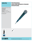 COBY electronic CM-P35 User's Manual