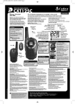 Cobra Electronics microTALK CXT125C User's Manual