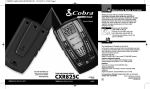 Cobra Electronics MICROTALK CXR825C User's Manual