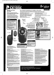 Cobra Electronics CX105C User's Manual