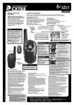 Cobra Electronics CXT88 User's Manual
