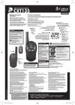 Cobra Electronics CXT135 User's Manual