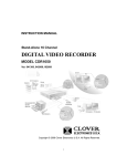 Clover Electronics CDR1650 User's Manual