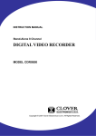 Clover Electronics CDR0850 User's Manual