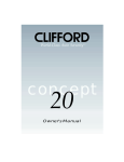 Clifford concept 20 User's Manual