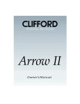 Clifford Arrow II User's Manual