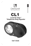 ClearSounds CL1 User's Manual