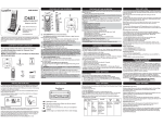 Clarity 50603000 User's Manual