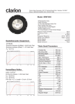 Clarion SRW1045 User's Manual