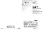 Clarion CMD4 User's Manual