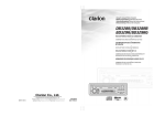 Clarion DB328R User's Manual