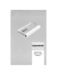 Clarion APX480M User's Manual