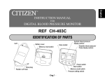 Citizen CH-403C User's Manual