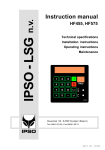 Cissell HF455 User's Manual