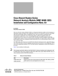 Cisco Systems SMNMADPTR User's Manual