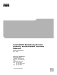 Cisco Systems OL-7029-01 User's Manual