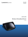 Cisco Systems IWIRELESS-G WRT54G2 User's Manual