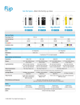 Cisco Systems Flip MinoHD Specification Sheet