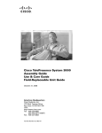 Cisco Systems 3000 Assembly Instruction