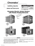 Chromalox PF455-3 User's Manual