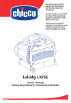 Chicco Lullaby LX/SE User's Manual