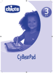 Chicco Cybearpad Owner's Manual