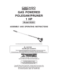 Chicago Electric 95283 User's Manual