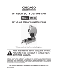 Chicago Electric 91938 User's Manual