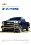 Chevrolet 2014 Silverado 1500 Get To Know Manual