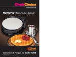 Chef's Choice 838 User's Manual