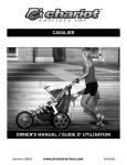 Chariot Carriers 51100442 User's Manual