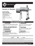 Char-Broil Smoker 10201598 User's Manual