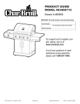 Char-Broil 463460712 User's Manual