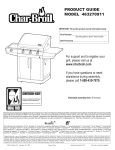 Char-Broil 463270911 User's Manual