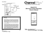Channel Plus 5314 User's Manual