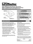 Chamberlain 995LM User's Manual