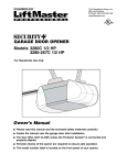 Chamberlain 3280C User's Manual