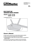Chamberlain 3220C User's Manual