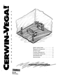 Cerwin-Vega SM-LW12 User's Manual