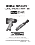 Central Pneumatic IMPACT SET 33567 User's Manual