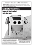 Central Pneumatic 60738 User's Manual
