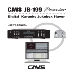 CAVS JB-199 User's Manual