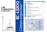 Cateye EC-L32OO Operating Instructions