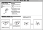 Casio Watch MA0804-EC User's Manual