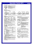 Casio Watch MA0307-EA User's Manual